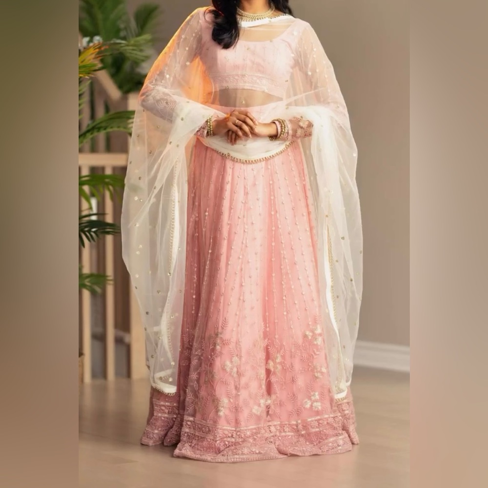Pink Lehenga Choli | Size 14